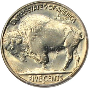 image for: 1937-D 5c PCGS MS66 (3 Legged) * Finest Known *