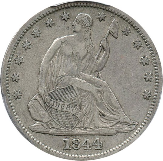 image for: 1844-O 50c PCGS/CAC XF40