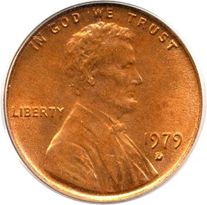 image for: 1979-D 1c PCGS MS67 RD