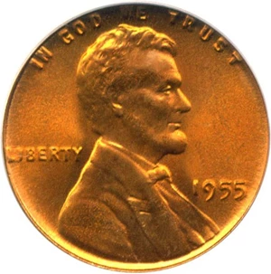 image for: 1955 1c PCGS/CAC MS67 RD
