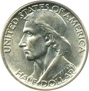 image for: 1936 Boone 50c PCGS/CAC MS63 OGH
