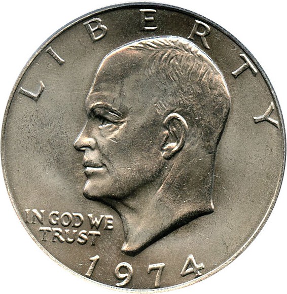 1974 Eisenhower Dollar Values Prices The Greysheet