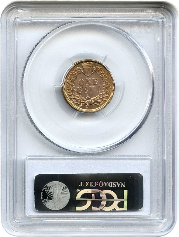 image for: 1886 1c PCGS MS64 RD (Type 1)