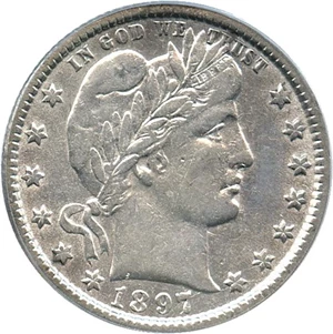 image for: 1897-O 25c PCGS XF45
