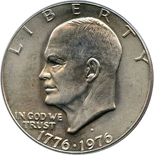 image for: 1976-D $1 PCGS MS66 (Type 1)