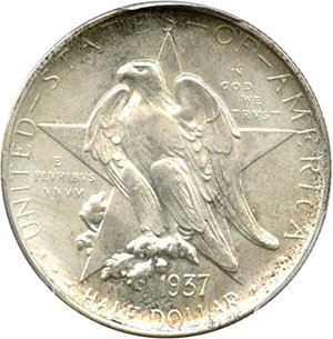 image for: 1937 Texas 50c PCGS/CAC MS66