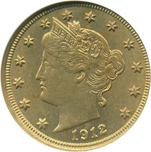 image for: 1912 5c ANACS MS64