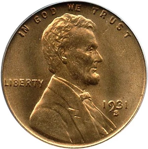 image for: 1931-S 1c PCGS/CAC MS66 RD OGH