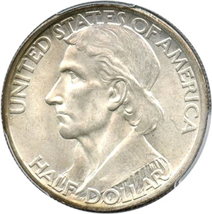 image for: 1935 Boone 50c PCGS/CAC MS66