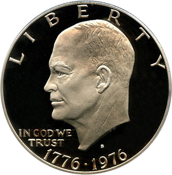 image for: 1976-S $1 PCGS Proof 69 DCameo (Clad, Type 2)