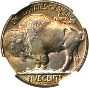 image for: 1925-D 5c NGC MS66 * Color *