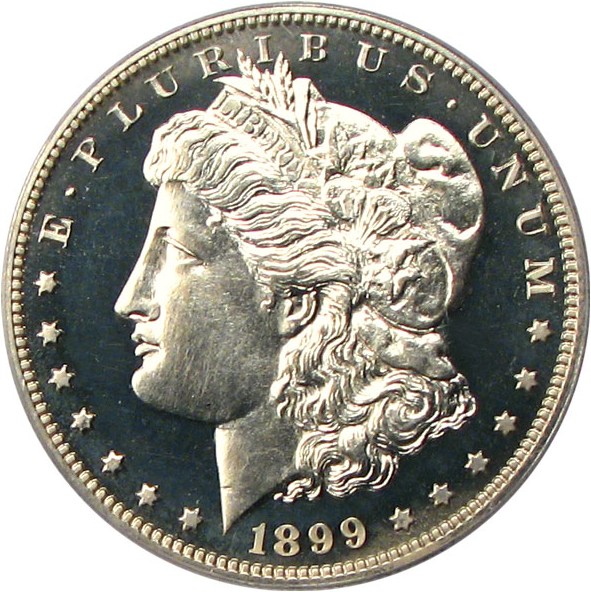 image for: 1899 $1 PCGS/CAC Proof 64 Cameo