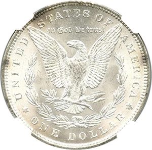 image for: 1896 $1 NGC MS65 (Top 100 VAM, MPD 8, VAM-19)