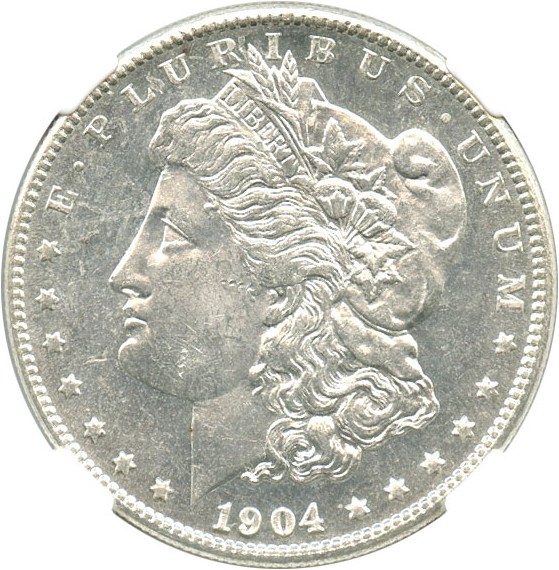 image for: 1904-S $1 NGC MS64 PL