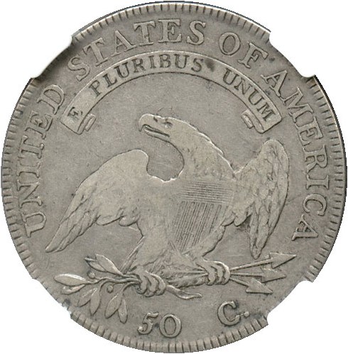 image for: 1807 50c NGC VF30 (Capped Bust, Small Stars, O-113)