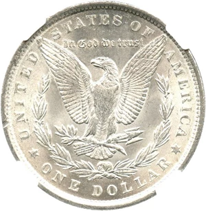 image for: 1888 $1 NGC MS65 (VAM-7, DDR Lines)