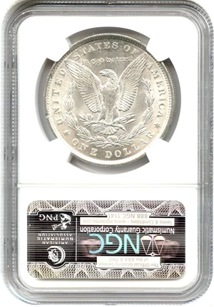 image for: 1888 $1 NGC MS65 (VAM-7, DDR Lines)