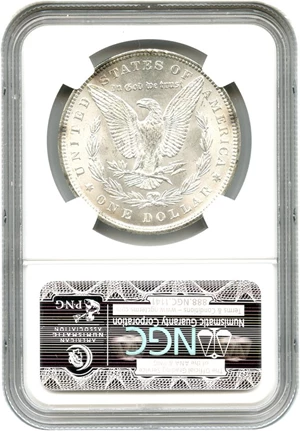 image for: 1896 $1 NGC MS65 (Top 100 VAM, MPD 8, VAM-19)
