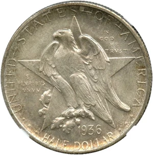 image for: 1936-S Texas 50c NGC/CAC MS67