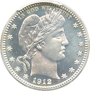 image for: 1912 25c PCGS Proof 66