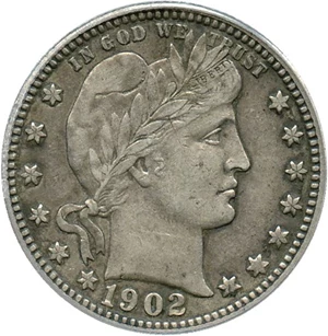image for: 1902-O 25c PCGS/CAC XF45