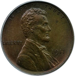 image for: 1911 1c PCGS/CAC Proof 64 BN