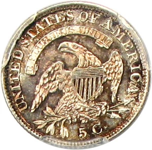 image for: 1835 H10c PCGS/CAC MS65 (Large Date, Small)