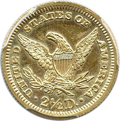 image for: 1905 $2 1/2 PCGS Proof 63