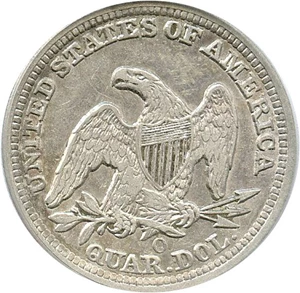 image for: 1856-O 25c PCGS XF40