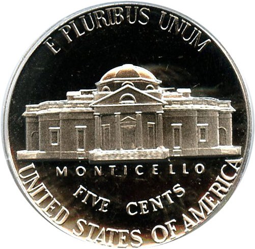 image for: 1971-S 5c PCGS Proof 68 DCameo