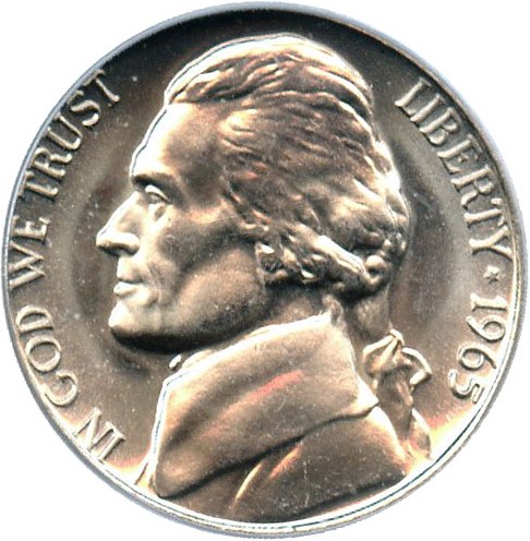 image for: 1965 5c PCGS SP66 (SMS)