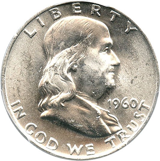 image for: 1960-D 50c PCGS MS64