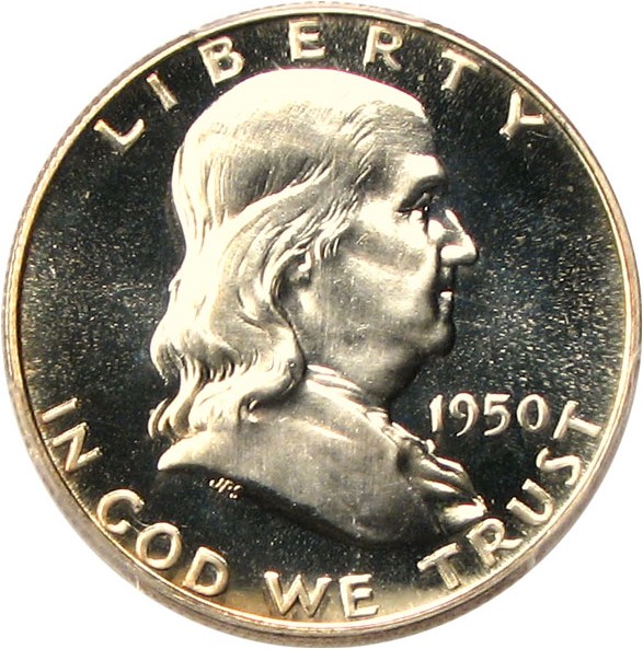 image for: 1950 50c PCGS/CAC Proof 66 Cameo