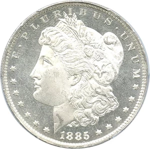 image for: 1885-O $1 PCGS MS64 DMPL