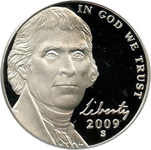 image for: 2009-S 5c PCGS Proof 69 DCameo