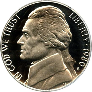 image for: 1980-S 5c PCGS Proof 69 DCameo