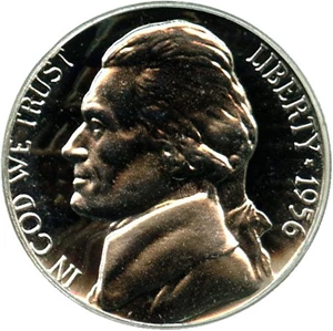 image for: 1956 5c PCGS Proof 67 Cameo