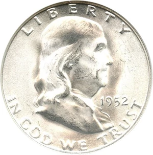 image for: 1952-S 50c NGC MS65