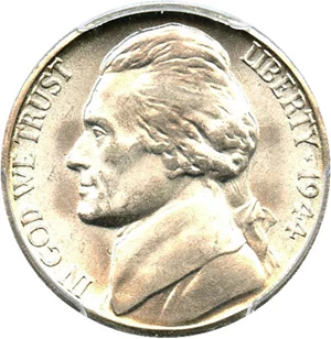 image for: 1944-S 5c PCGS MS65