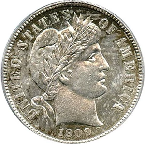 image for: 1909 10c PCGS/CAC MS64