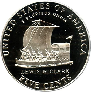 image for: 2004-S 5c PCGS Proof 69 DCameo (Keel Boat)