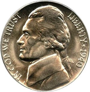 image for: 1940-D 5c PCGS MS66 FS