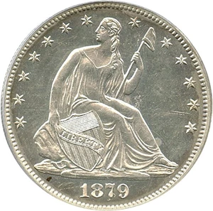 image for: 1879 50c PCGS/CAC Proof 62