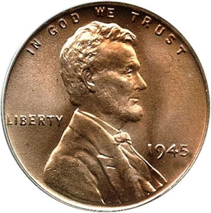image for: 1945 1c PCGS MS67 RD