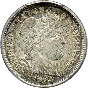 image for: 1914-D 10c PCGS/CAC MS63