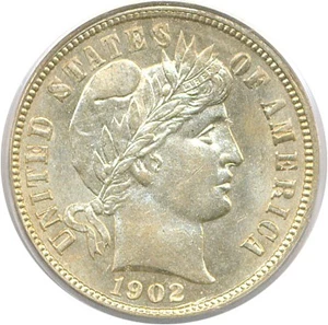 image for: 1902-O 10c PCGS MS64