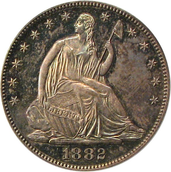 image for: 1882 50c PCGS/CAC Proof 64