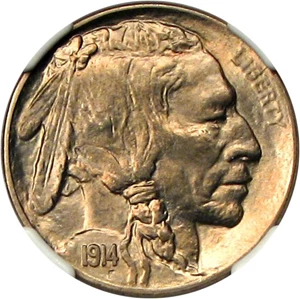 image for: 1914-D 5c NGC/CAC MS67