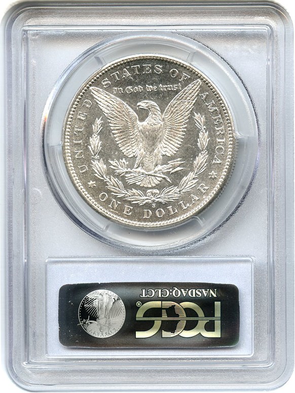 image for: 1899-S $1 PCGS/CAC MS64 PL