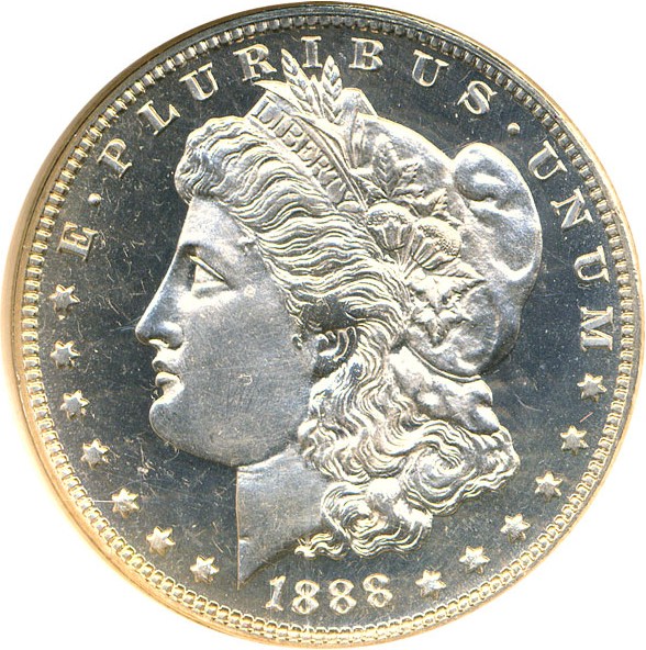 image for: 1888 $1 NGC Proof 66 Cameo